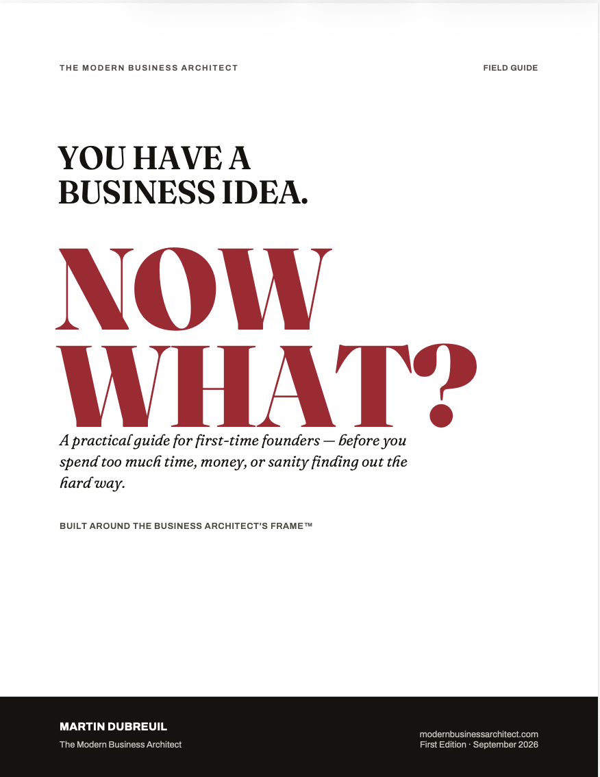 Cover of YOU HAVE A BUSINESS IDEA - NOW WHAT?